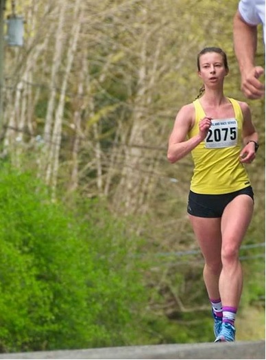 Sooke River 10k race pic.