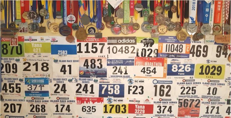 All the marathons, half marathons, 10ks and a number of other races I've done make me feel like I'm a part of something.